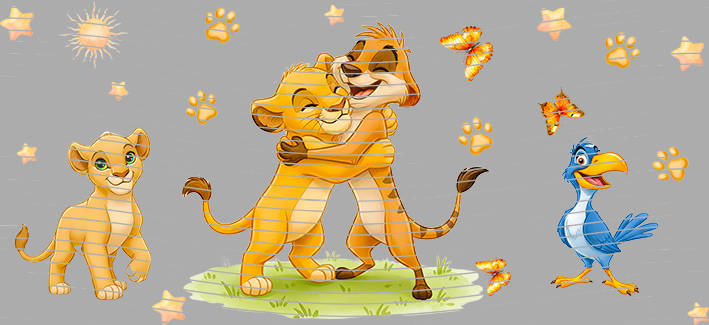 16oz Disney style-D-554